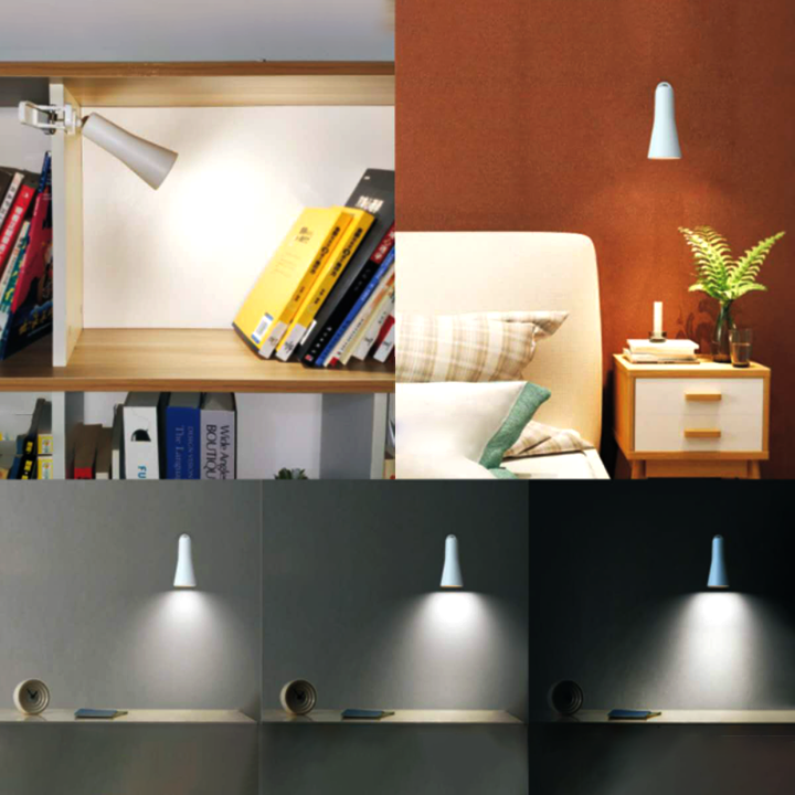 3 In 1 Magnetic Portable Table Lamp - Fully Flexible Lighting & Dimmable Eye Caring LED Lamp